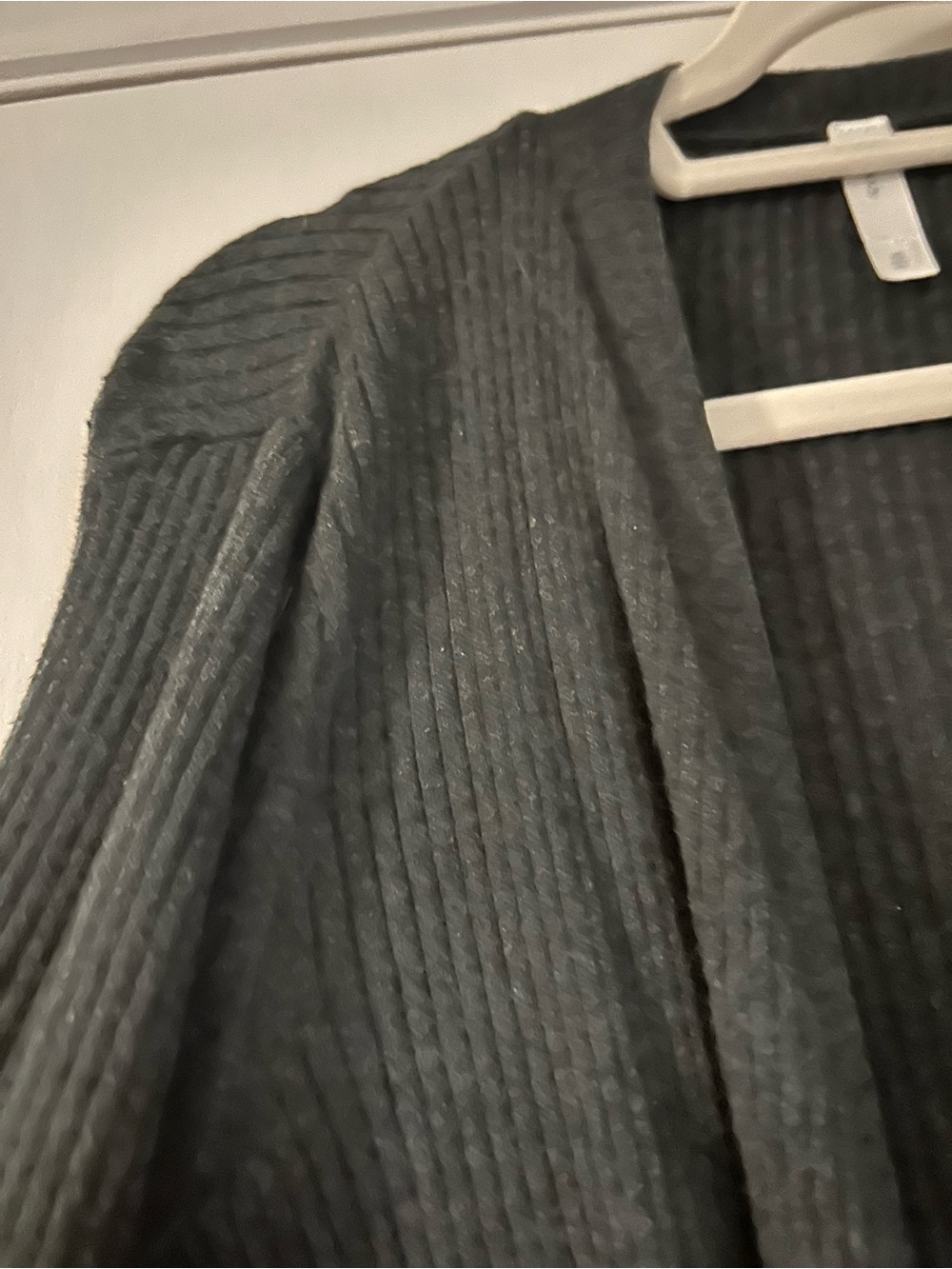 GAP Ribbed Long Cardigan - Picture 2 of 4